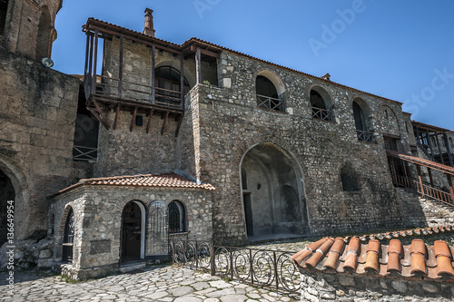 Georgia, Kakheti. Alaverdi - monastery and cathedral/Georgia, Kakheti. Alaverdi - monastery and cathedral, officially the Cathedral of St. George in the Akhmeta region of Kakheti. photo