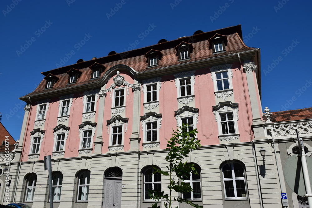 Naklejka premium View in the historical town of Bamberg, Bavaria, region Upper Franconia, Germany