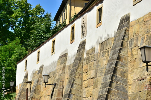 View in the historical town of Bamberg, Bavaria, region Upper Franconia, Germany