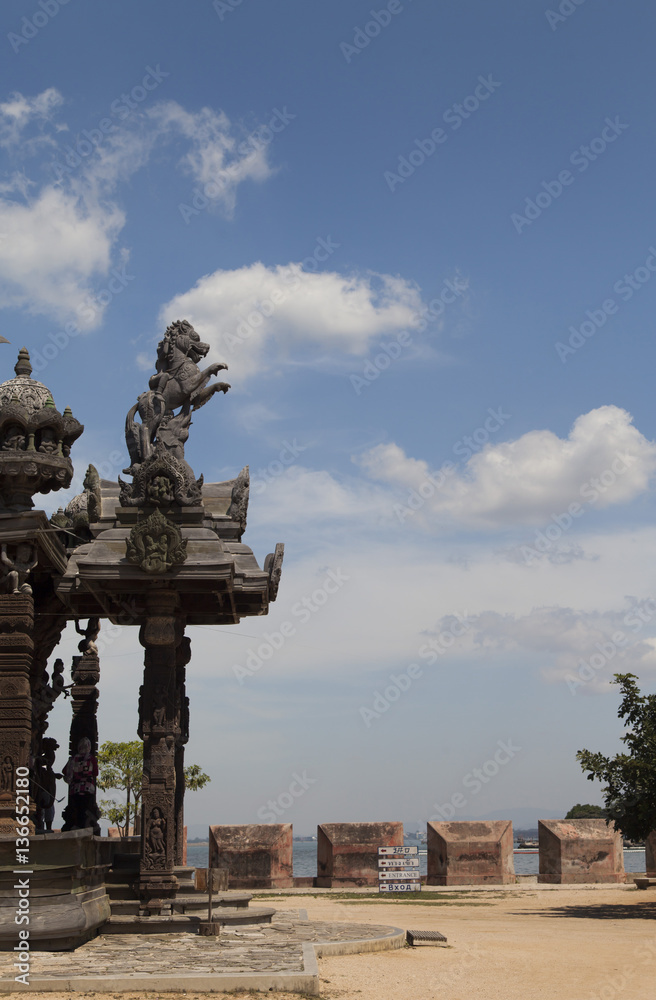 Beautiful Buddhist temple