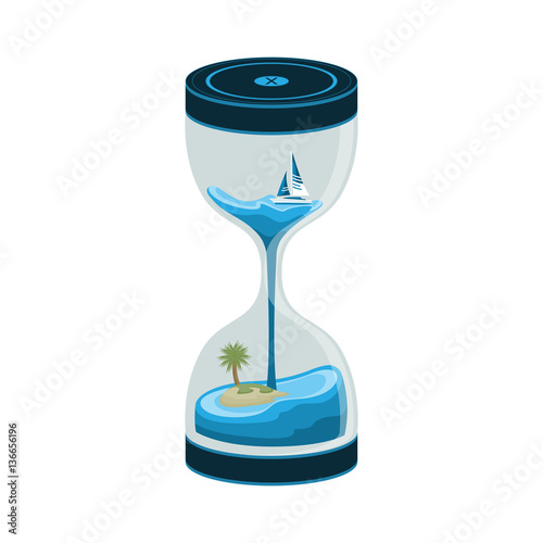 Sea Sandclock and Hourglass