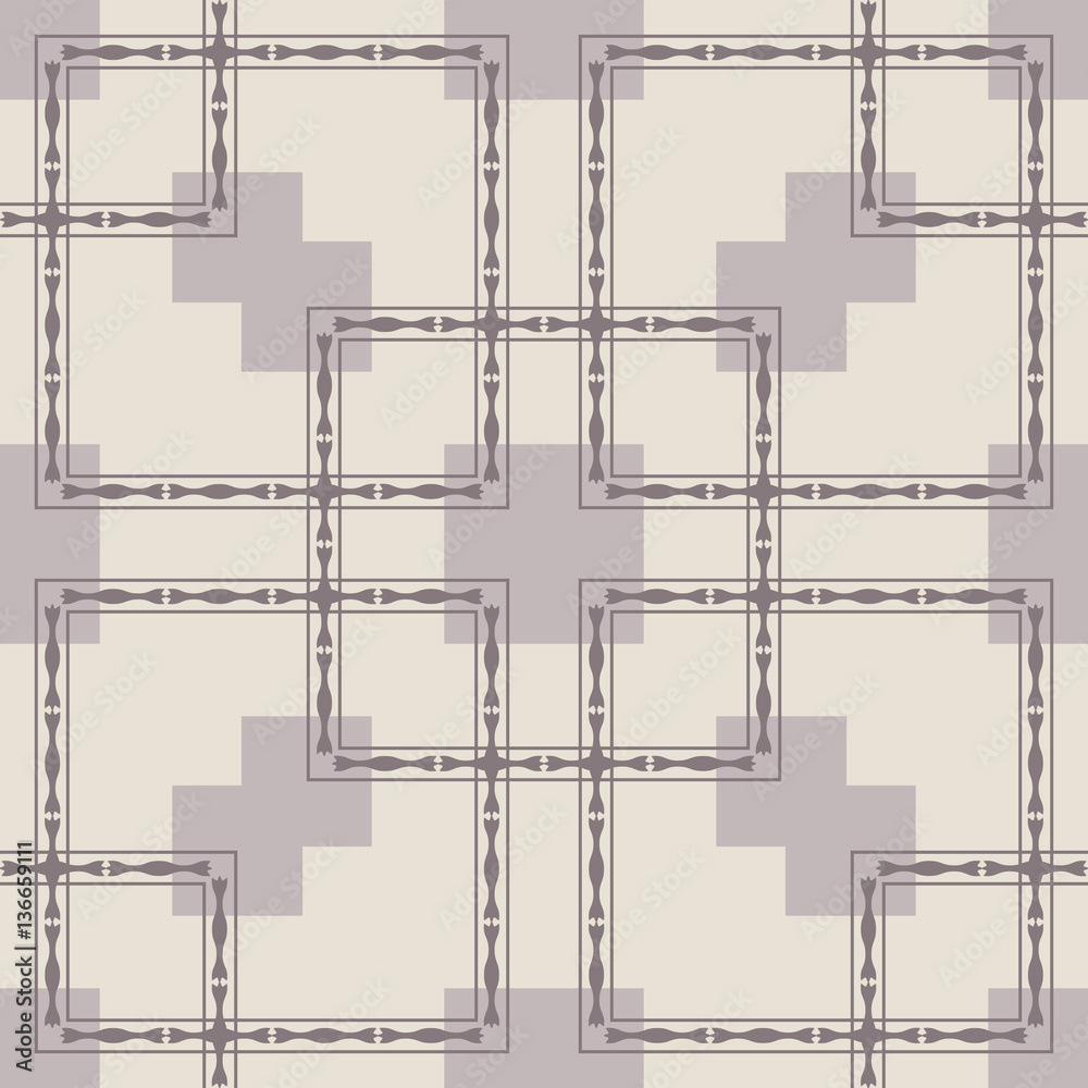 Geometric style seamless pattern Geometric style seamless pattern