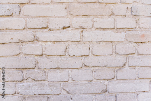 old white brick wall texture