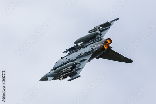 BAE Systems Typhoon loaded up with weapons photo