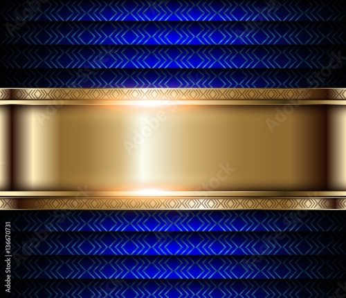 Abstract gold background wi...