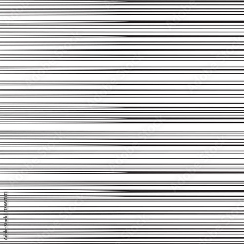 Comic horizontal speed lines background