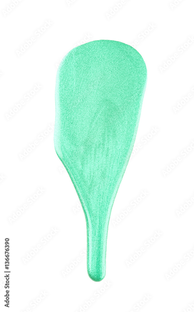 Puddle of paint isolated Puddle of paint isolated