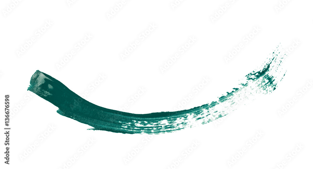 Line stroke of paint isolated Line stroke of paint isolated