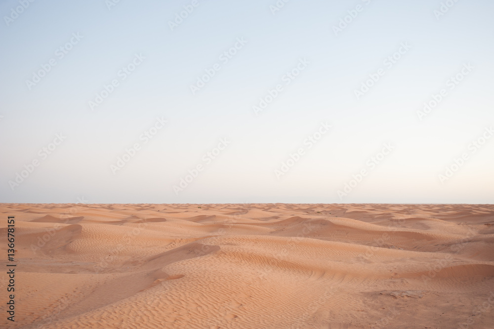 Sunrise in the Sahara desert 09