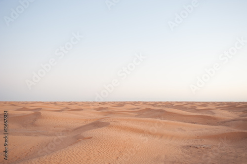 Sunrise in the Sahara desert 09