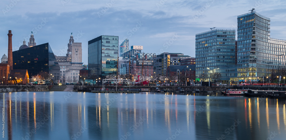Obraz premium Canning Dock panorama