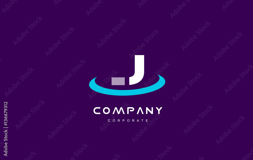 j company logo cyan magenta letter alphabet design template j company logo cyan magenta letter alphabet design template