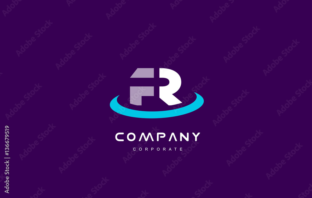 r company logo cyan magenta letter alphabet design template r company logo cyan magenta letter alphabet design template