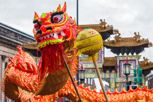 Dragon Dance in Chinatown