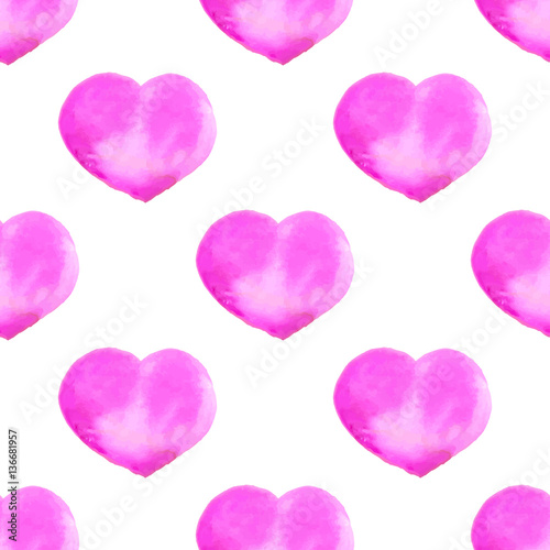 Watercolor seamless pattern.