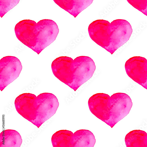 Watercolor seamless pattern.