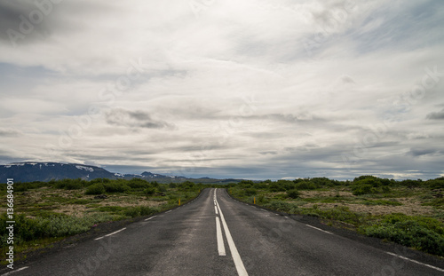 Icelandic scenic ring road