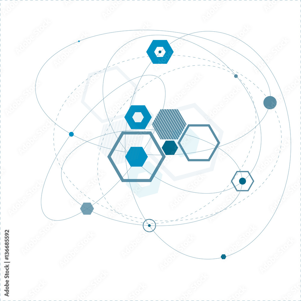 Abstract partical structure