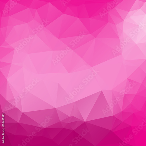 Pink poly abstract background.