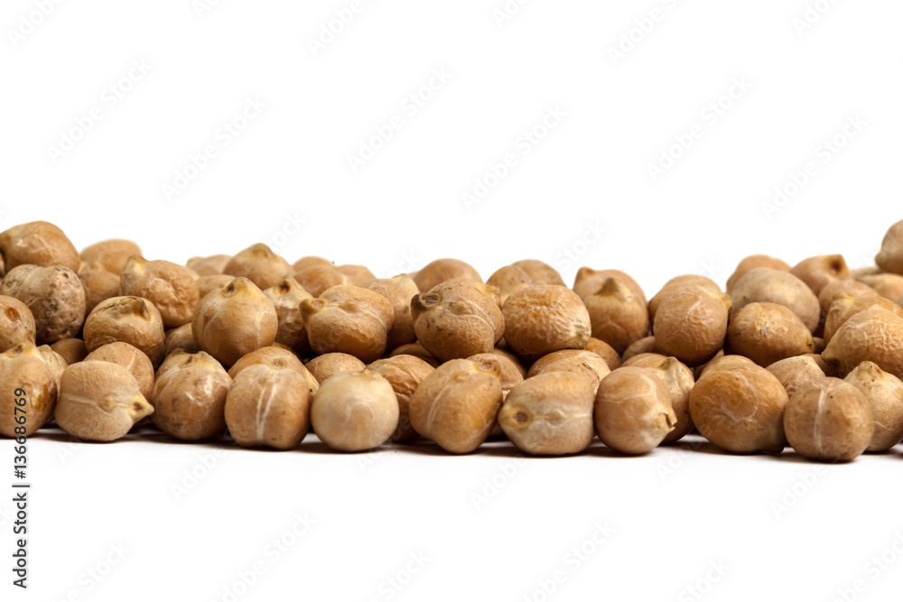 Soybeans isolated on white background Soybeans isolated on white background