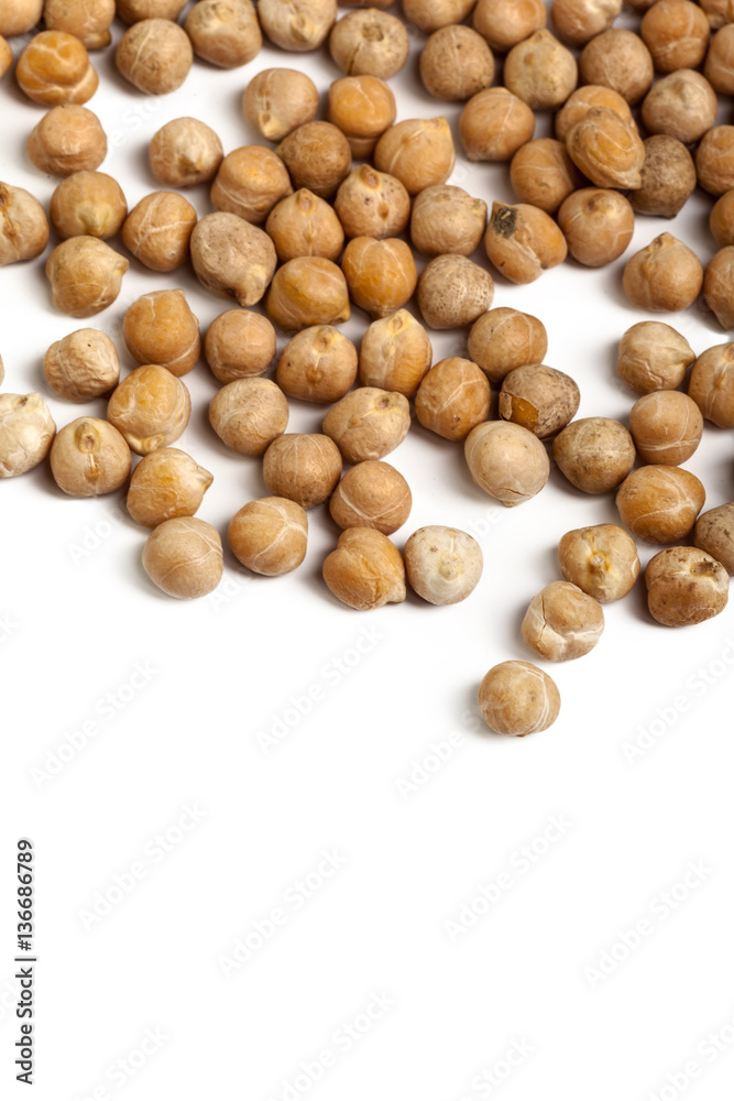 Soybeans isolated on white background Soybeans isolated on white background