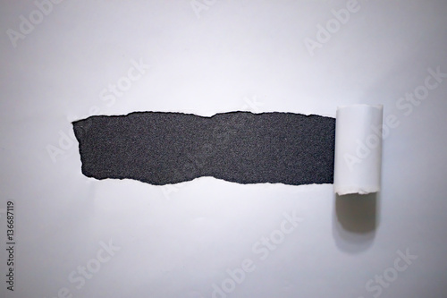 torn paper for title background