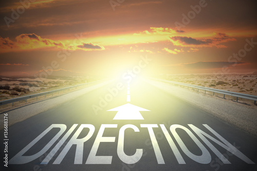 Road concept - direction