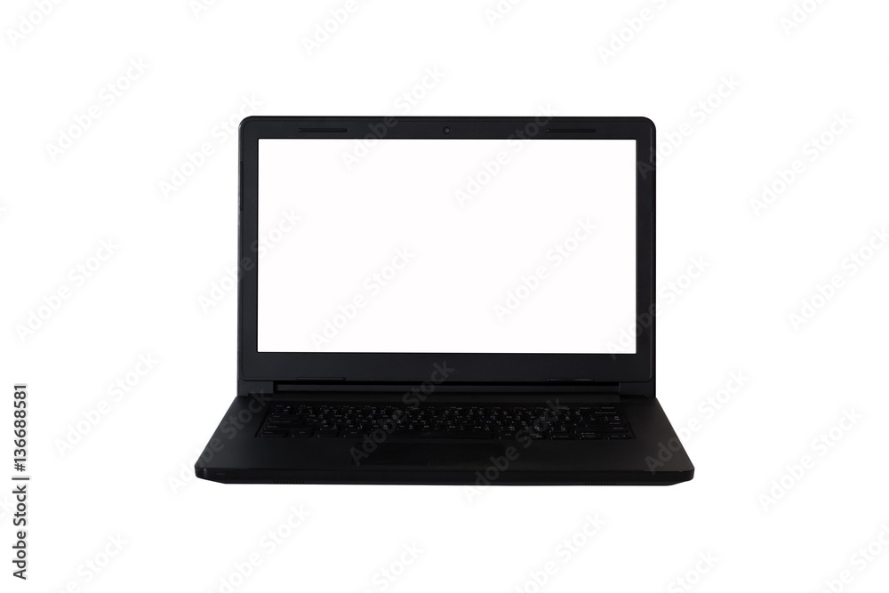 Laptop isolated on white background. Laptop with isolated screen on white background. Laptop isolated on white background. Laptop with isolated screen on white background.