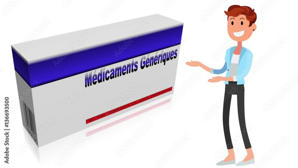 femme médicaments génériques