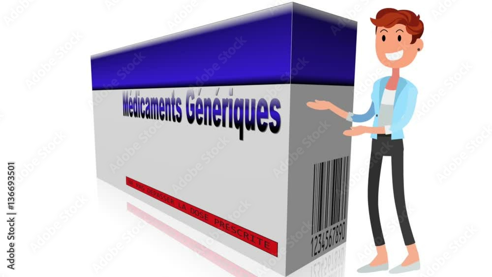 boite médicaments génériques