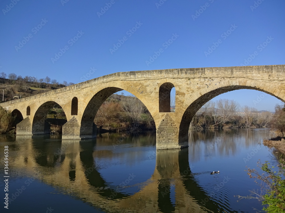 Brücke in Puente la reina