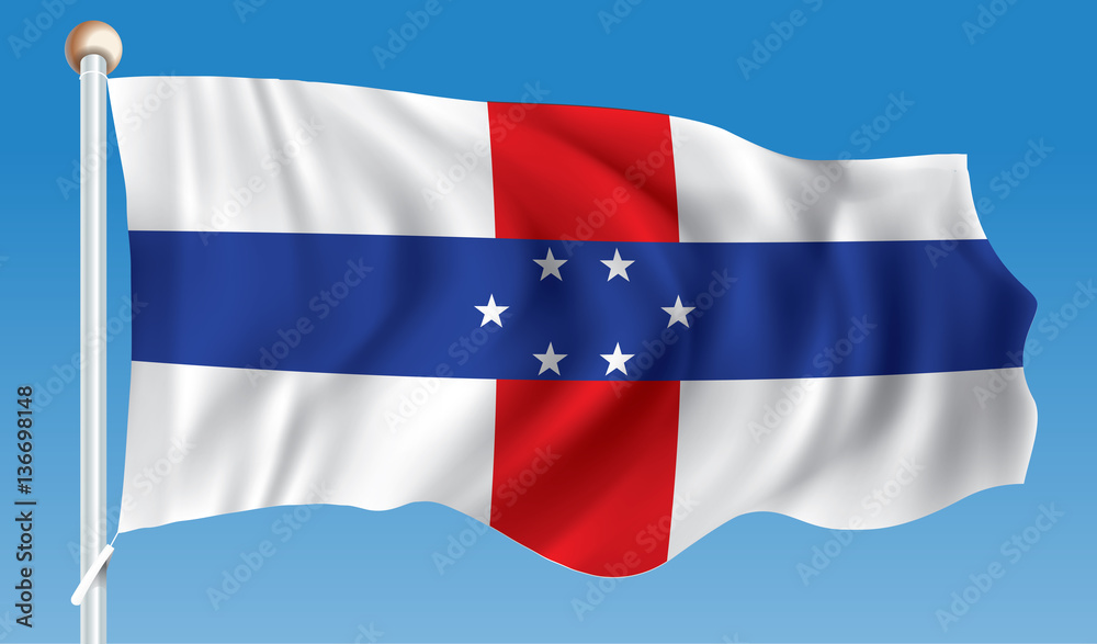 Flag of Netherlands Antilles Flag of Netherlands Antilles