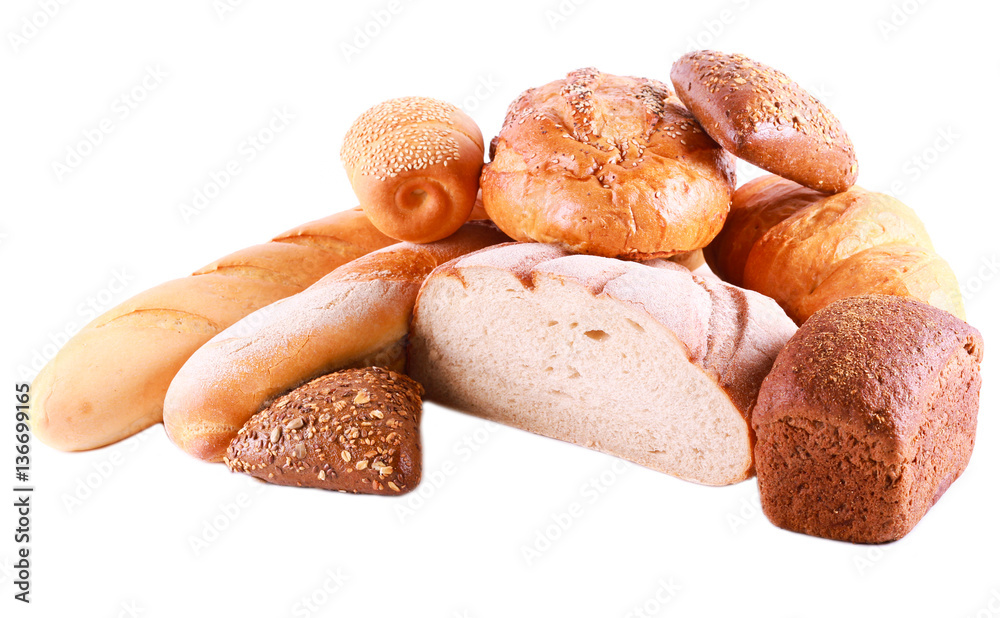 Different sorts of bread