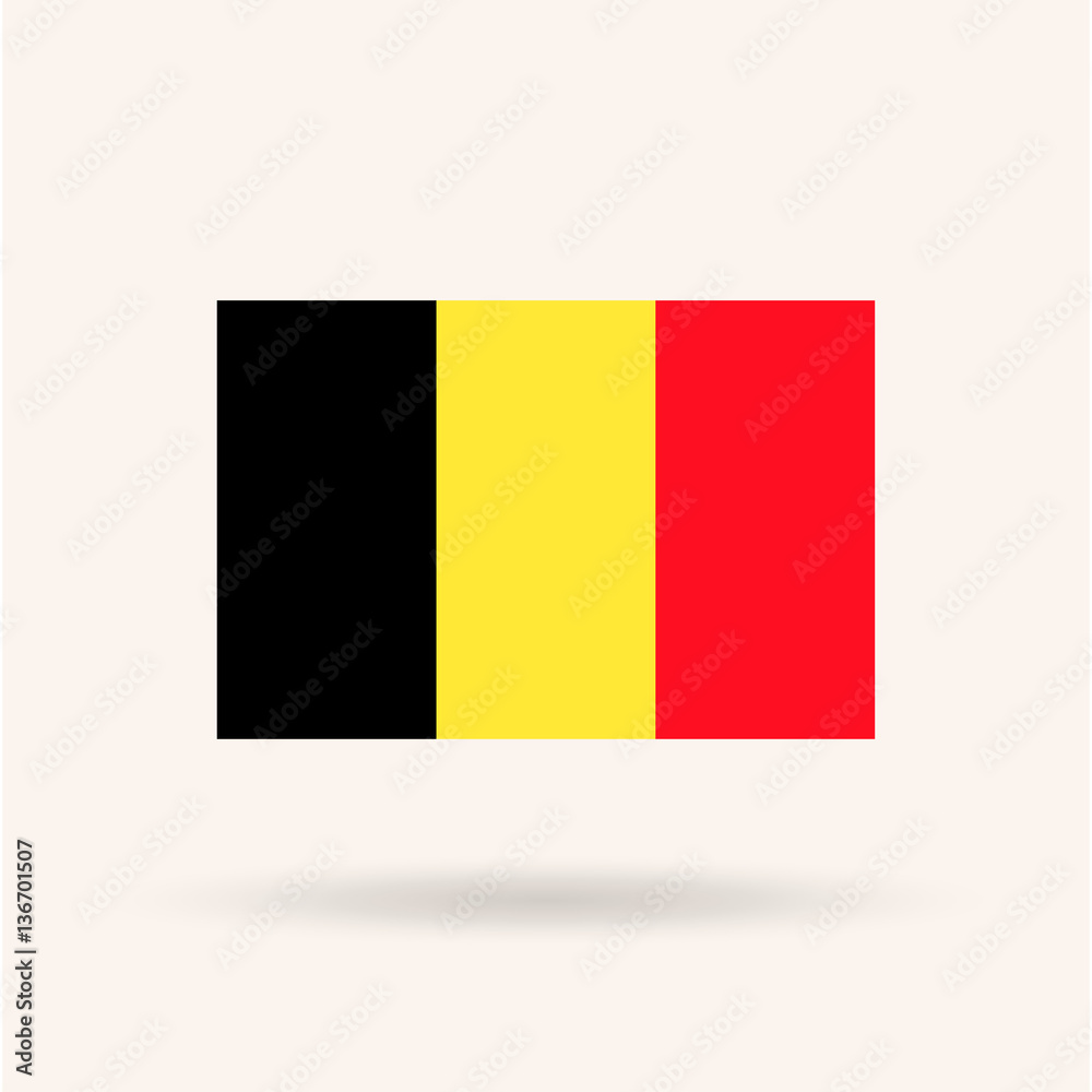 Fototapeta premium Belgium Flag