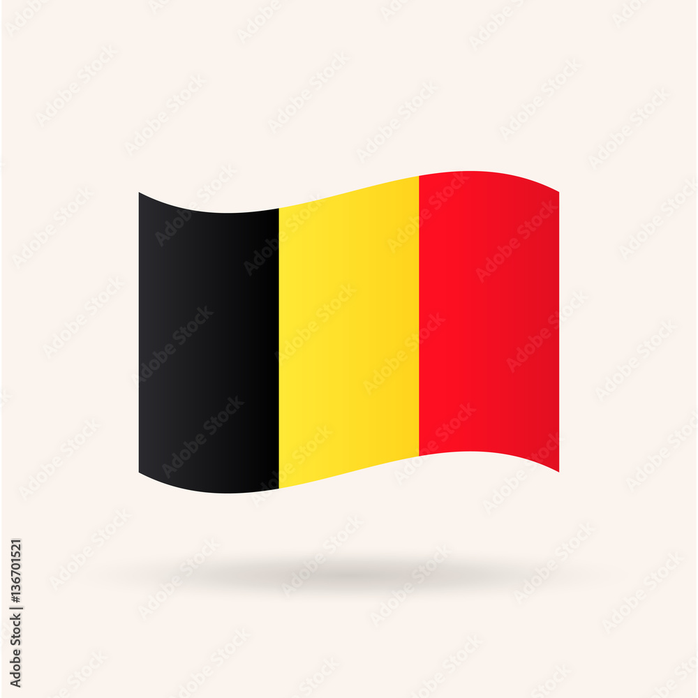 Fototapeta premium Belgium Flag