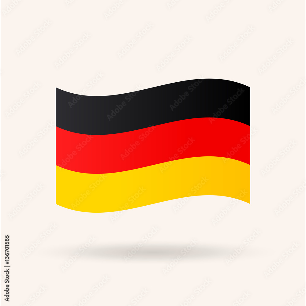 Naklejka premium Germany Flag