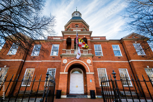 The Anne Arundel County Court House, in Annapolis, Maryland.