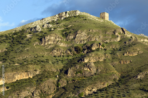 Maurische Burg in Andalusien photo