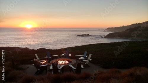 Sunset at California Pacific Coast Resort