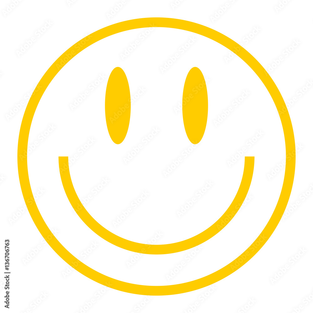 Yellow Smiley Icon Smiling Face