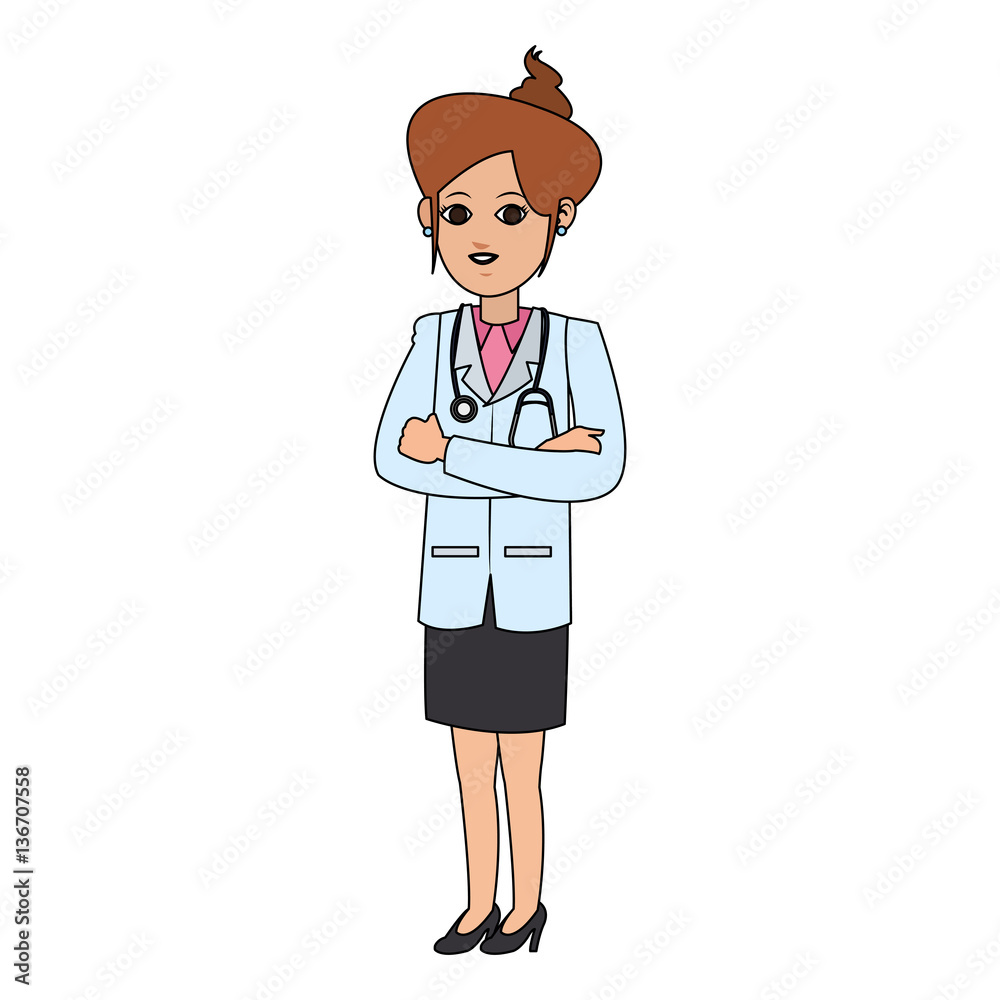 female medical doctor icon image vector illustration design female medical doctor icon image vector illustration design