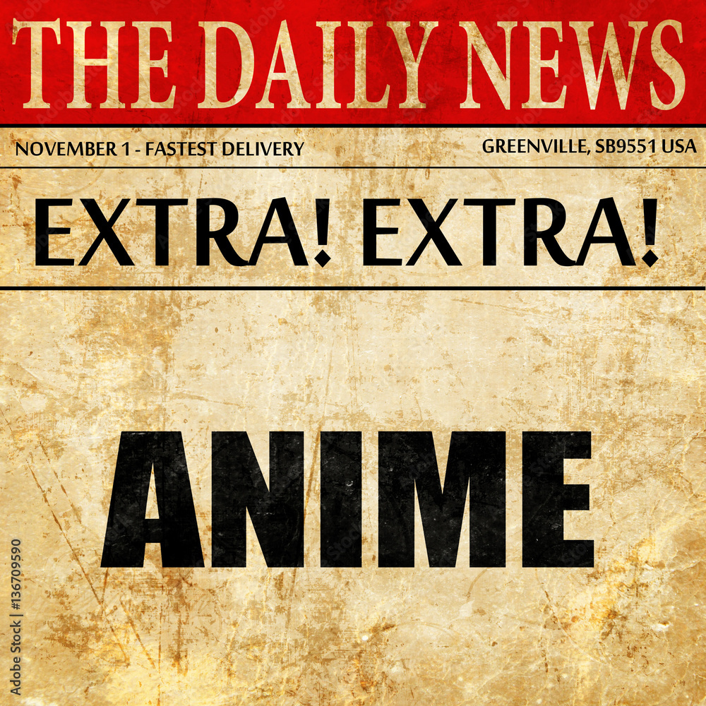 Anime Newspaper 
