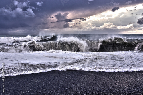  stormy sea