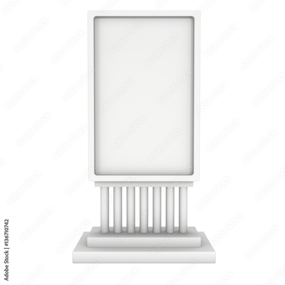 LCD Screen Stand. Blank Trade Show Booth. 3d render of lcd screen isolated on white background. High Resolution. Ad template for your expo design. LCD Screen Stand. Blank Trade Show Booth. 3d render of lcd screen isolated on white background. High Resolution. Ad template for your expo design.