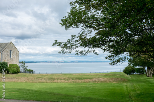 Sea, Grass, Skyline. St. Andrews, Scotland