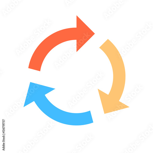 Arrow Sign Reload Icon Refresh Symbol Rotation Button