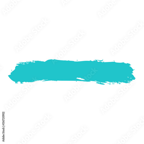 Green Paint Brushstroke