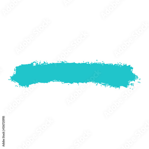 Green Paint Brushstroke