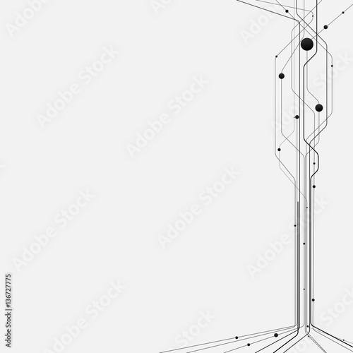 Technology and science background