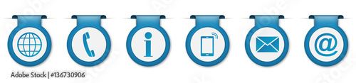 Kontakt Icons Design Elemente